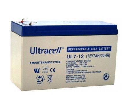 Batterie Ultracell 12V 7Ah Pour Centrale