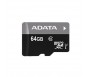 Carte Mémoire ADATA MICRO SDHC 64GB CLASS 10 avec Adaptateur