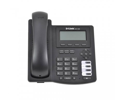 D-Link DPH-150SE/B/F3 - Téléphone IP avec 1Port 10/100Mbps PoE Ecran LCD