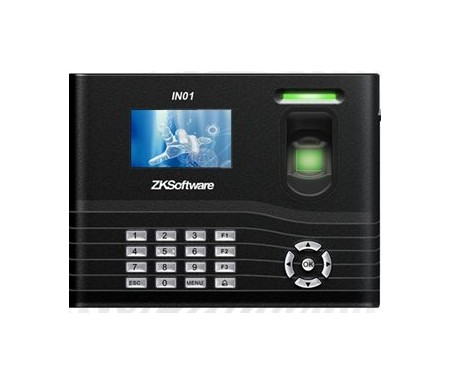 ZKTECO IN01-A/ID Pointeuse à Empreinte et Badges, avec fonction de contrôle d'accès