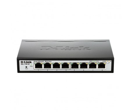 D-link Switch administrable Gigabit 8 ports 10/100/1000 Mbps 