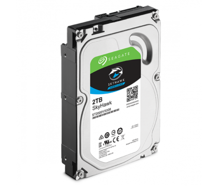 SEAGATE - Disque dur de surveillance SkyHawk HDD Desktop Guardian 3.5" 2 TO