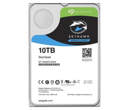 SEAGATE - Disque dur de surveillance SkyHawk HDD Desktop Guardian 3.5" 10TO