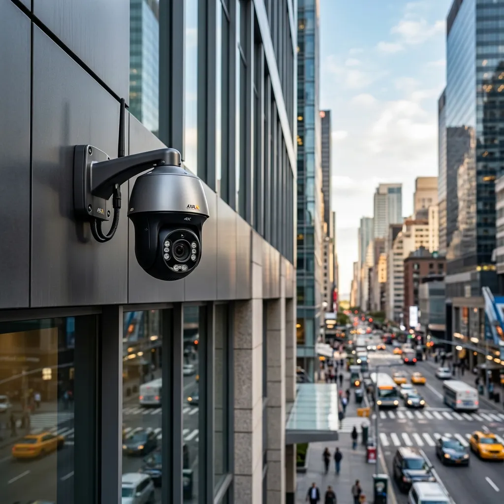 Vidéosurveillance urbaine intelligente ColorVu